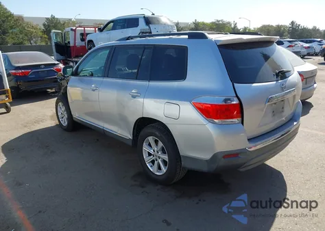 2011 Toyota Highlander Se V6 from USA, damaged, VIN 5TDZK3EH1BS030920